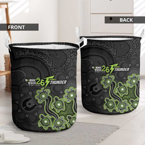 Sydney Thunder NAIDOC Week 2026 Laundry Basket Sea Turtles Aboriginal Art