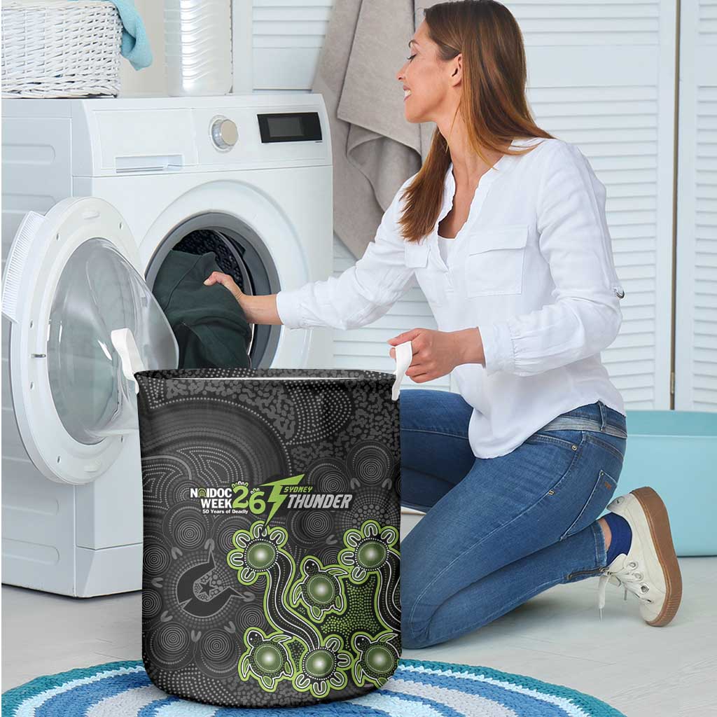Sydney Thunder NAIDOC Week 2026 Laundry Basket Sea Turtles Aboriginal Art