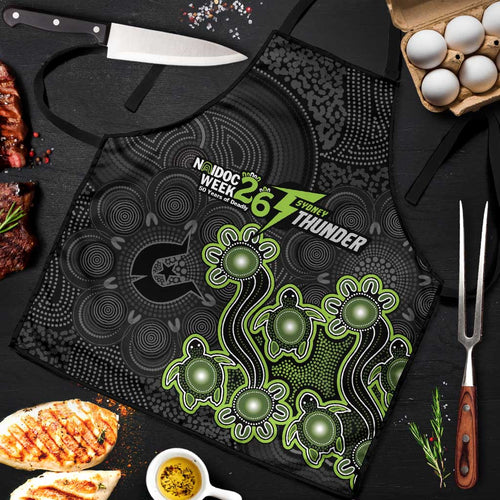 Sydney Thunder NAIDOC Week 2026 Apron Sea Turtles Aboriginal Art