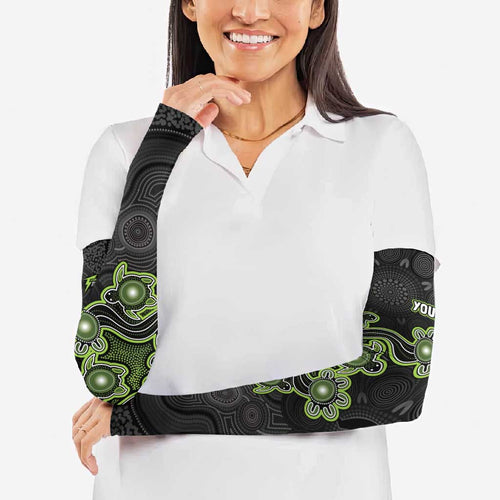 Personalised Sydney Thunder NAIDOC Week 2026 Arm Sleeves Sea Turtles Aboriginal Art