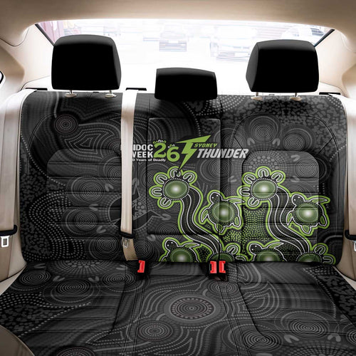 Sydney Thunder NAIDOC Week 2026 Back Car Seat Cover Sea Turtles Aboriginal Art