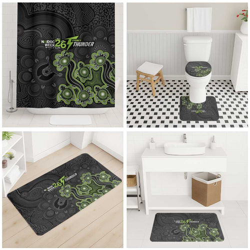 Sydney Thunder NAIDOC Week 2026 Bathroom Set Sea Turtles Aboriginal Art