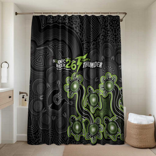 Sydney Thunder NAIDOC Week 2026 Bathroom Set Sea Turtles Aboriginal Art