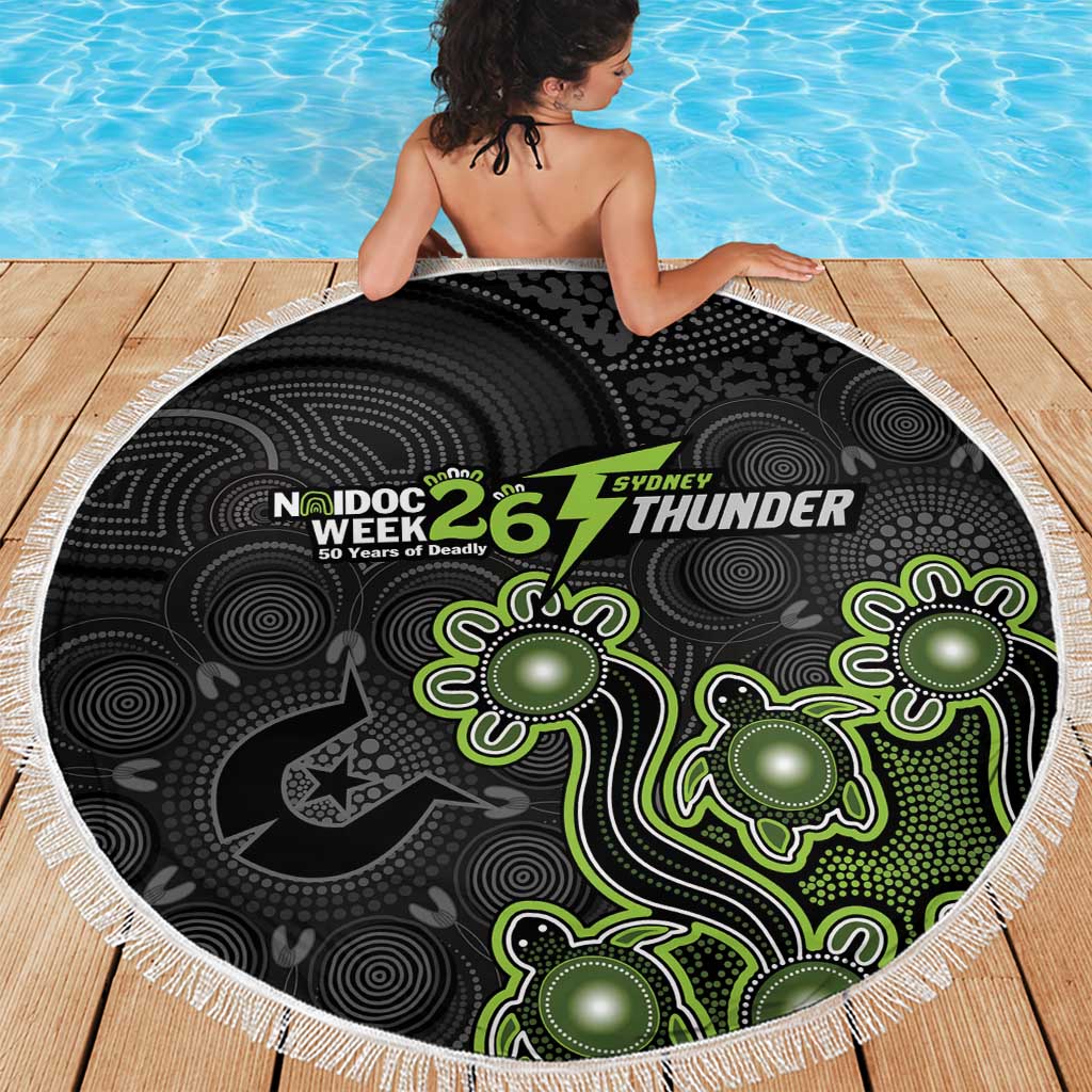 Sydney Thunder NAIDOC Week 2026 Beach Blanket Sea Turtles Aboriginal Art