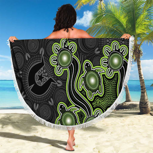 Sydney Thunder NAIDOC Week 2026 Beach Blanket Sea Turtles Aboriginal Art