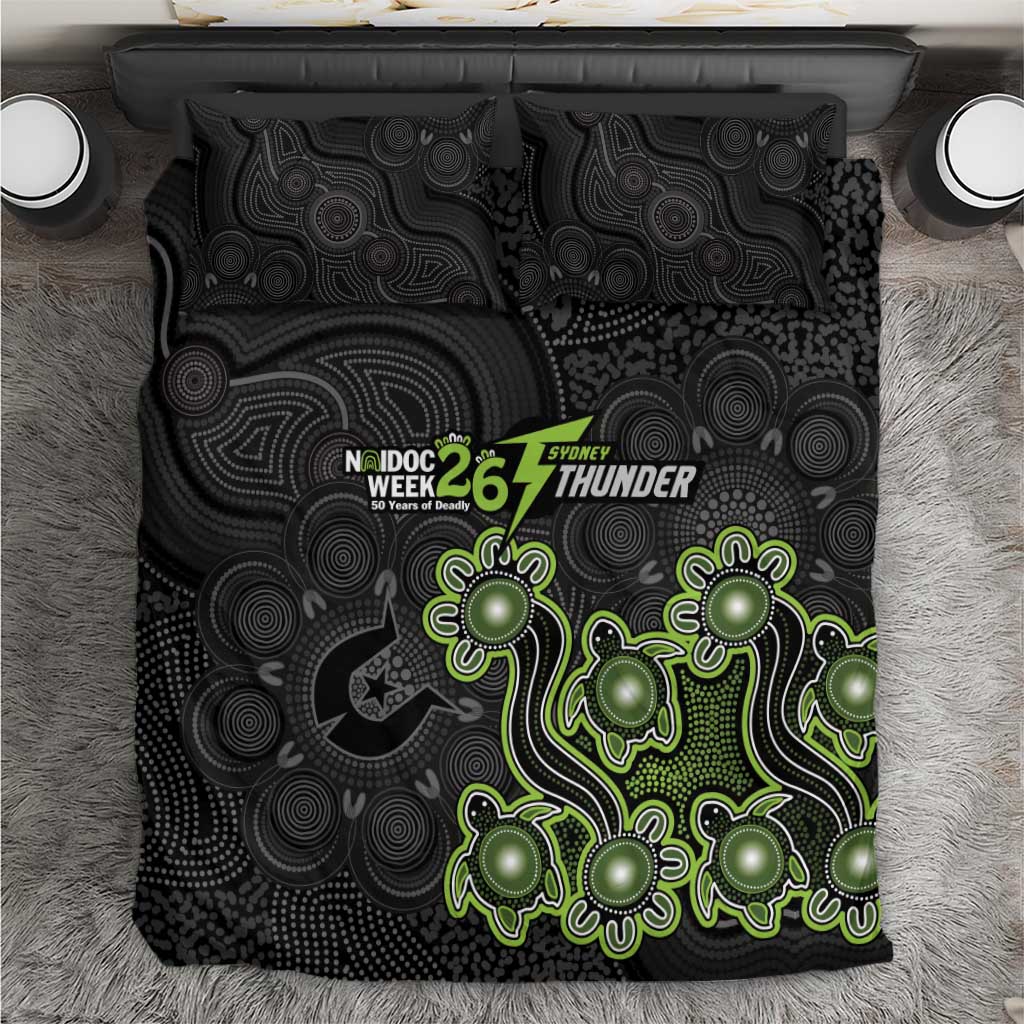 Sydney Thunder NAIDOC Week 2026 Bedding Set Sea Turtles Aboriginal Art