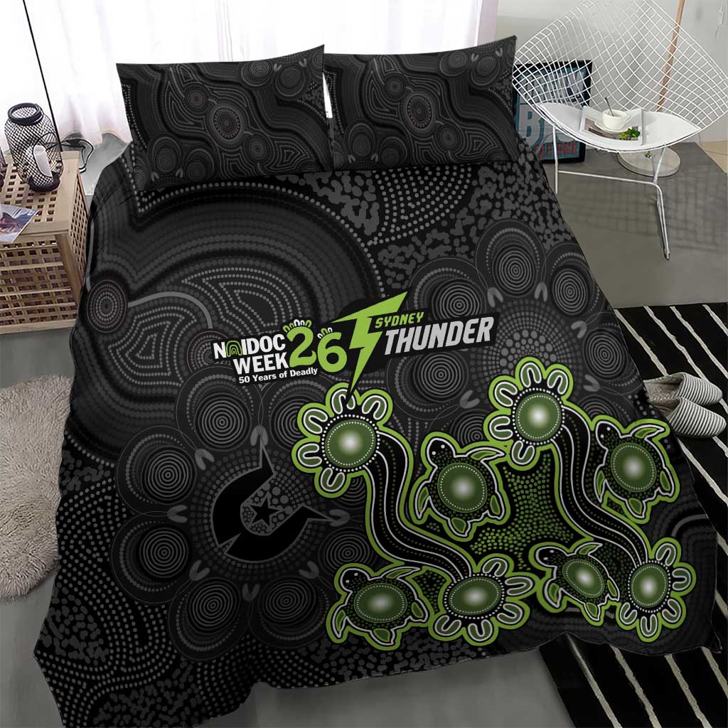 Sydney Thunder NAIDOC Week 2026 Bedding Set Sea Turtles Aboriginal Art