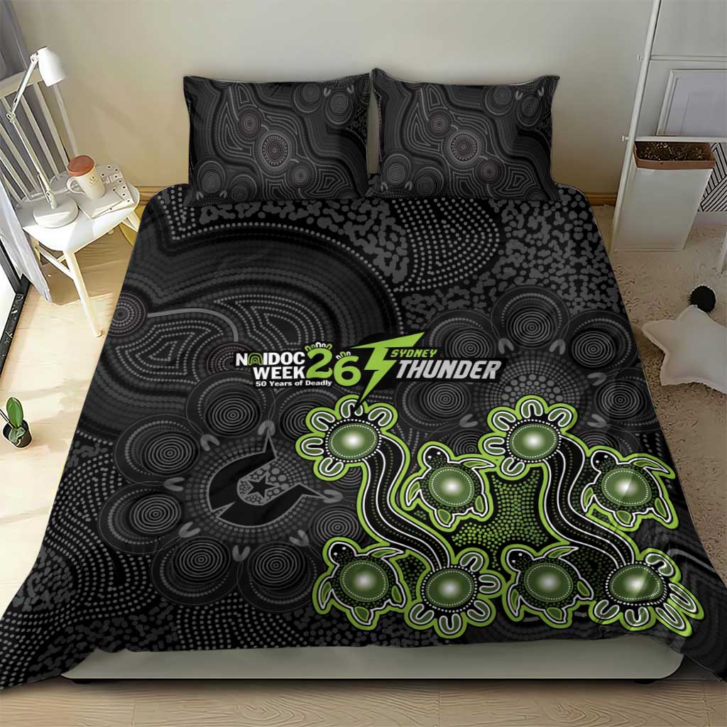 Sydney Thunder NAIDOC Week 2026 Bedding Set Sea Turtles Aboriginal Art