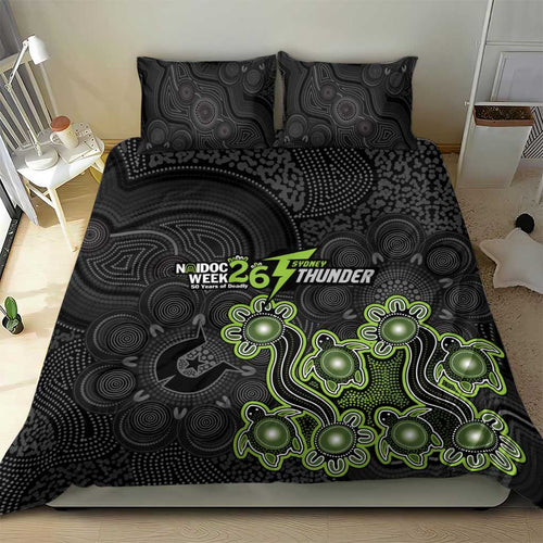 Sydney Thunder NAIDOC Week 2026 Bedding Set Sea Turtles Aboriginal Art