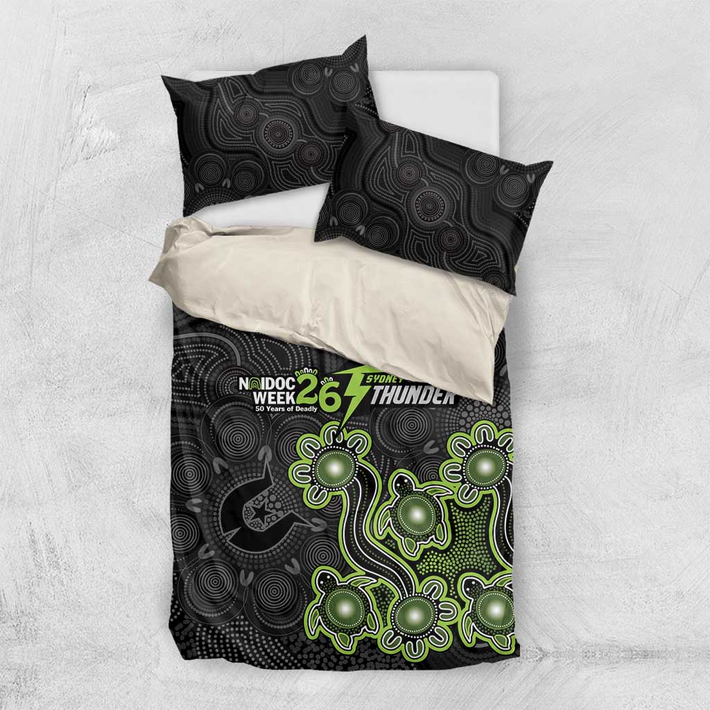 Sydney Thunder NAIDOC Week 2026 Bedding Set Sea Turtles Aboriginal Art