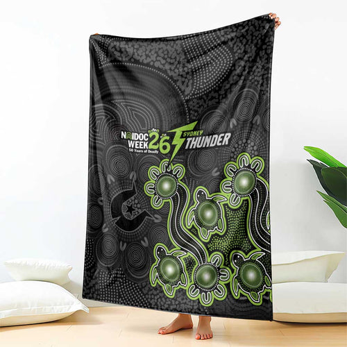 Sydney Thunder NAIDOC Week 2026 Blanket Sea Turtles Aboriginal Art