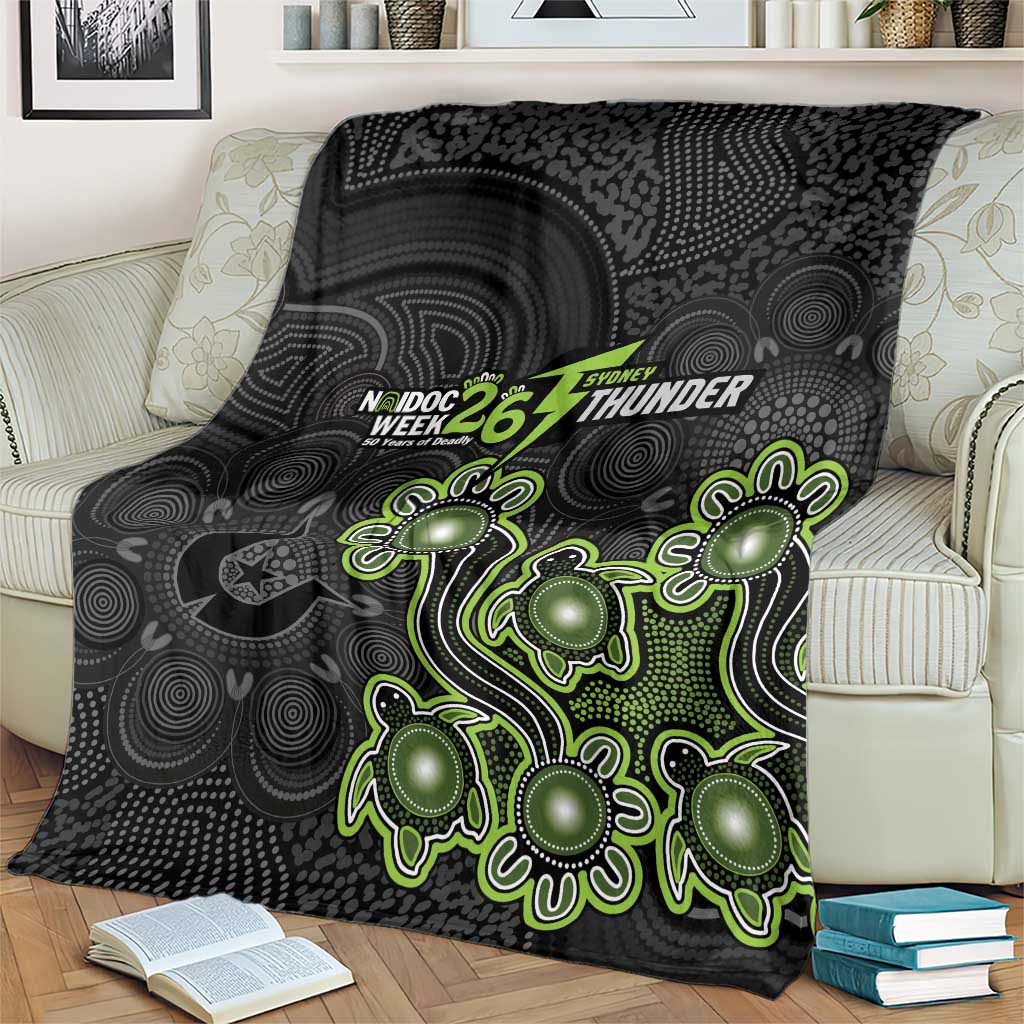 Sydney Thunder NAIDOC Week 2026 Blanket Sea Turtles Aboriginal Art