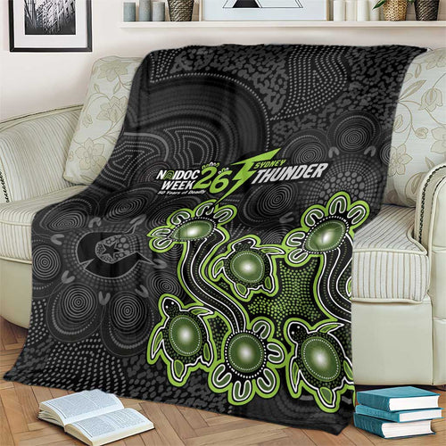 Sydney Thunder NAIDOC Week 2026 Blanket Sea Turtles Aboriginal Art