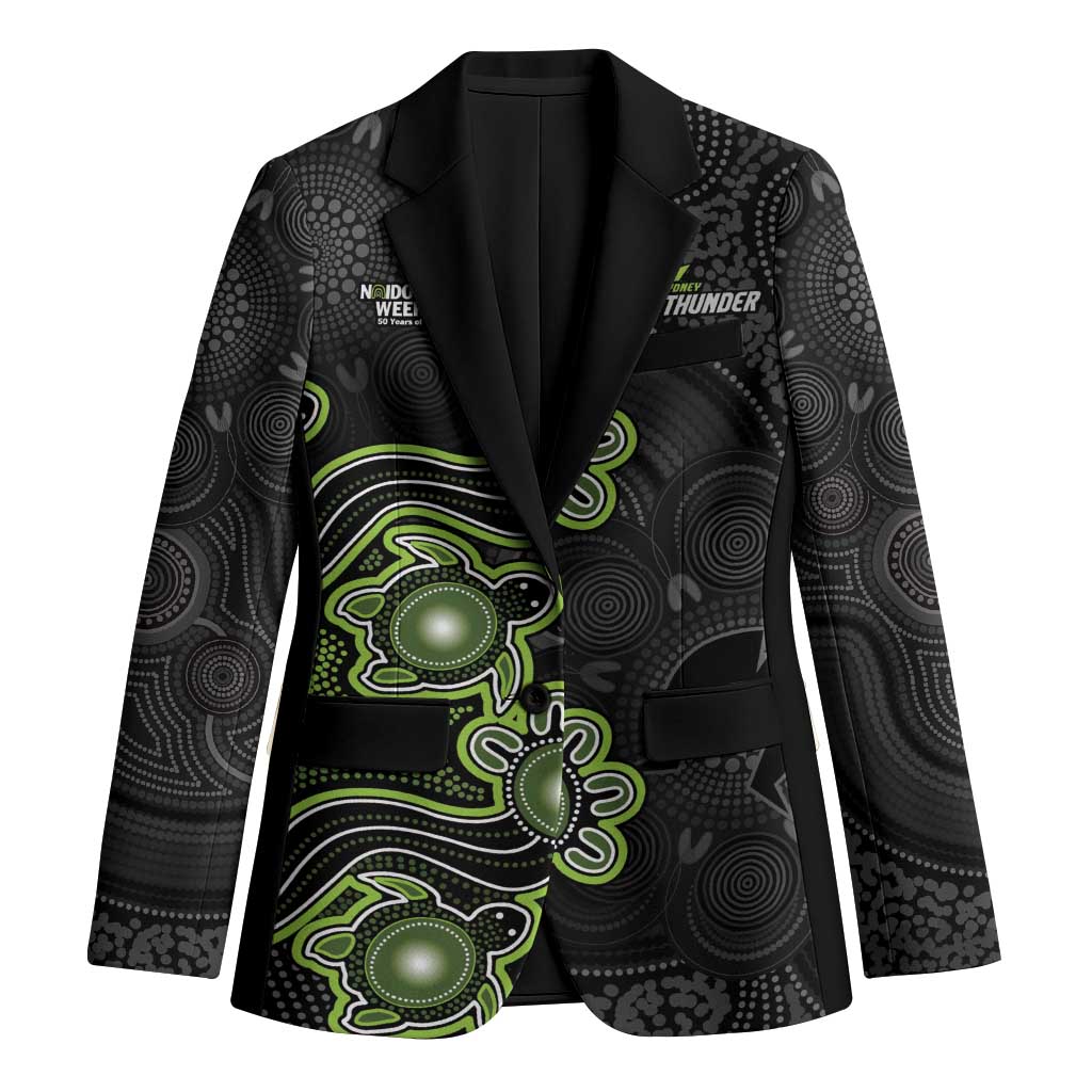 Personalised Sydney Thunder NAIDOC Week 2026 Blazer Sea Turtles Aboriginal Art