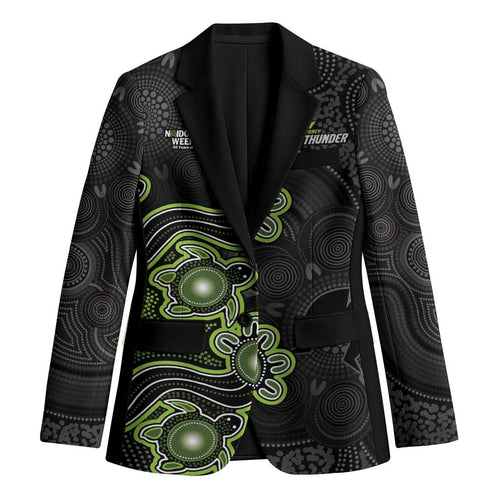 Personalised Sydney Thunder NAIDOC Week 2026 Blazer Sea Turtles Aboriginal Art