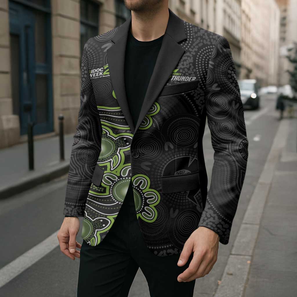 Personalised Sydney Thunder NAIDOC Week 2026 Blazer Sea Turtles Aboriginal Art