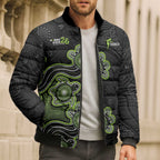 Personalised Sydney Thunder NAIDOC Week 2026 Bomber Puffer Jacket Sea Turtles Aboriginal Art