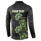 Personalised Sydney Thunder NAIDOC Week 2026 Button Sweatshirt Sea Turtles Aboriginal Art