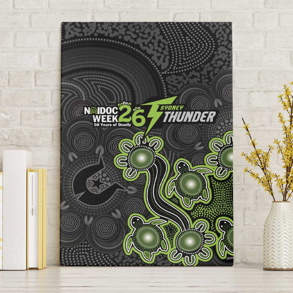 Sydney Thunder NAIDOC Week 2026 Canvas Wall Art Sea Turtles Aboriginal Art