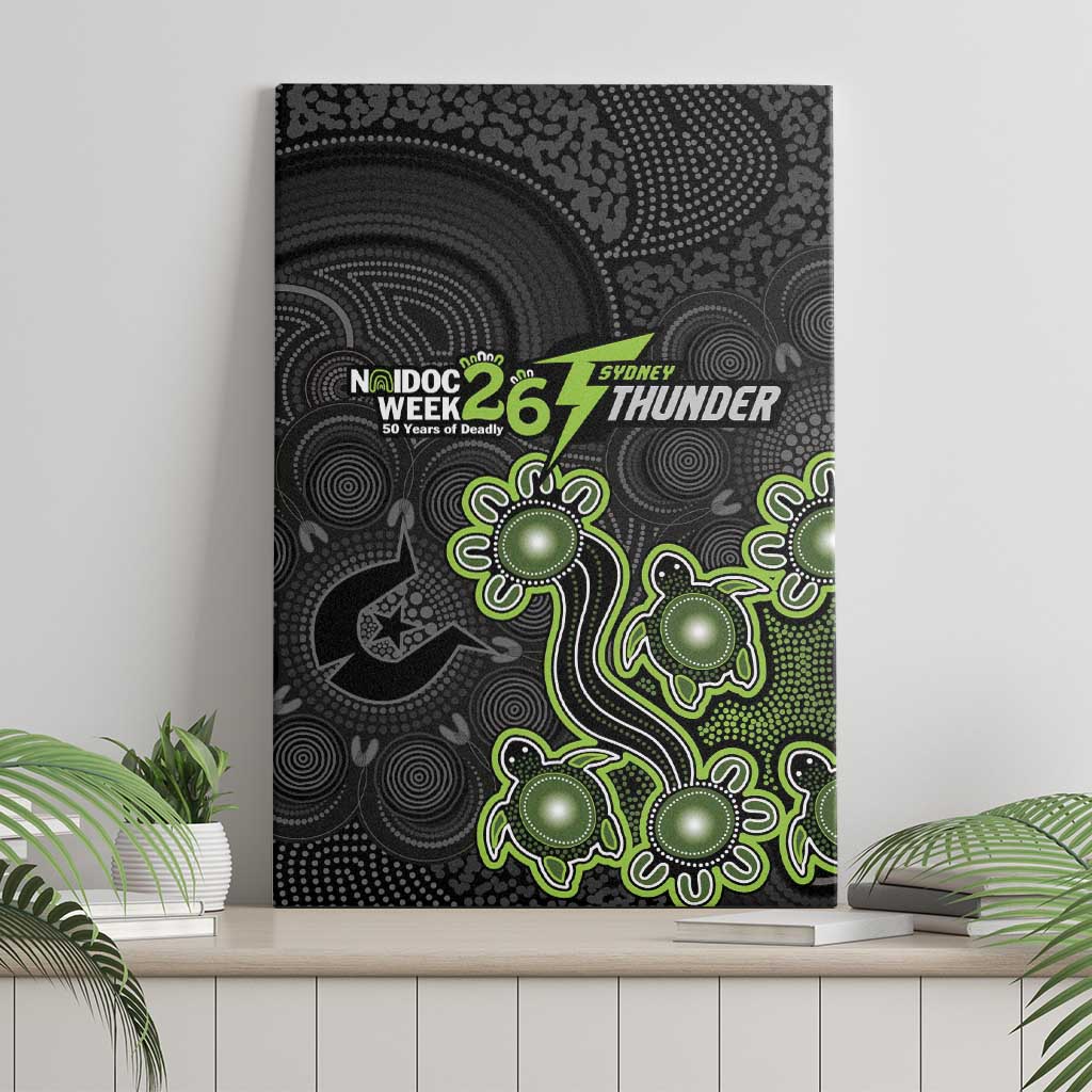 Sydney Thunder NAIDOC Week 2026 Canvas Wall Art Sea Turtles Aboriginal Art