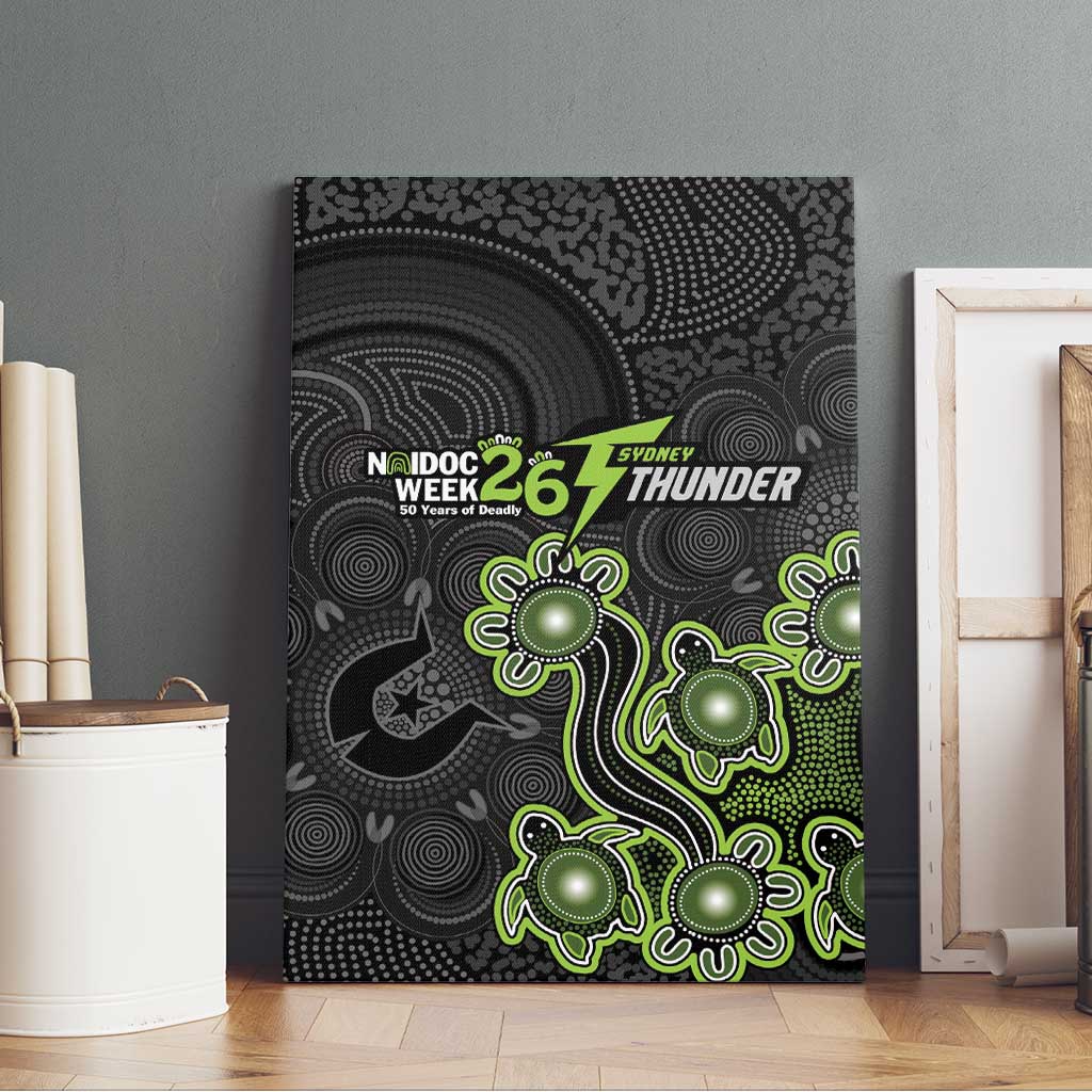 Sydney Thunder NAIDOC Week 2026 Canvas Wall Art Sea Turtles Aboriginal Art