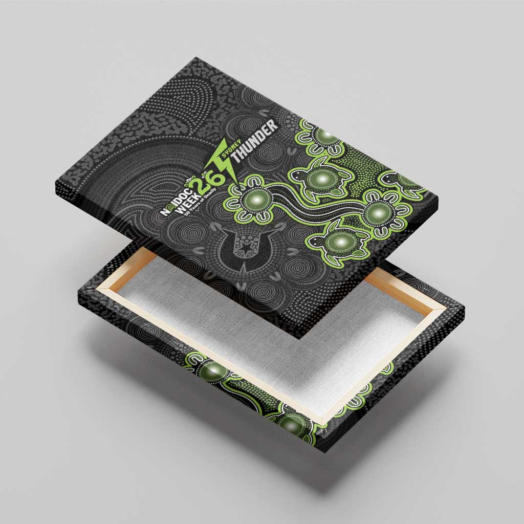Sydney Thunder NAIDOC Week 2026 Canvas Wall Art Sea Turtles Aboriginal Art