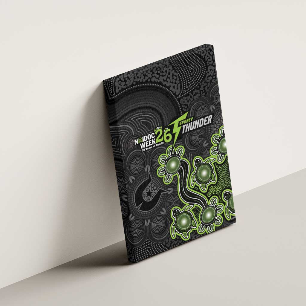 Sydney Thunder NAIDOC Week 2026 Canvas Wall Art Sea Turtles Aboriginal Art