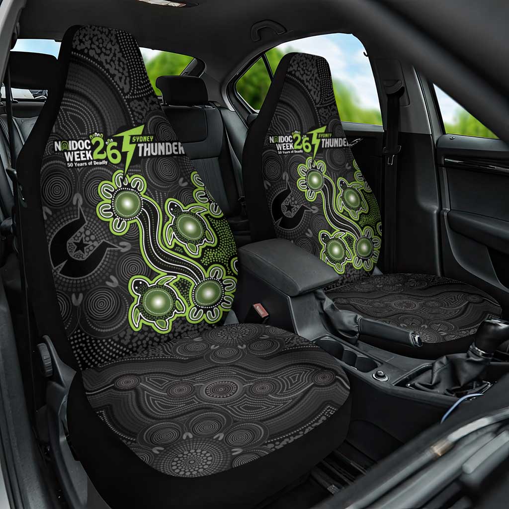 Sydney Thunder NAIDOC Week 2026 Car Seat Cover Sea Turtles Aboriginal Art