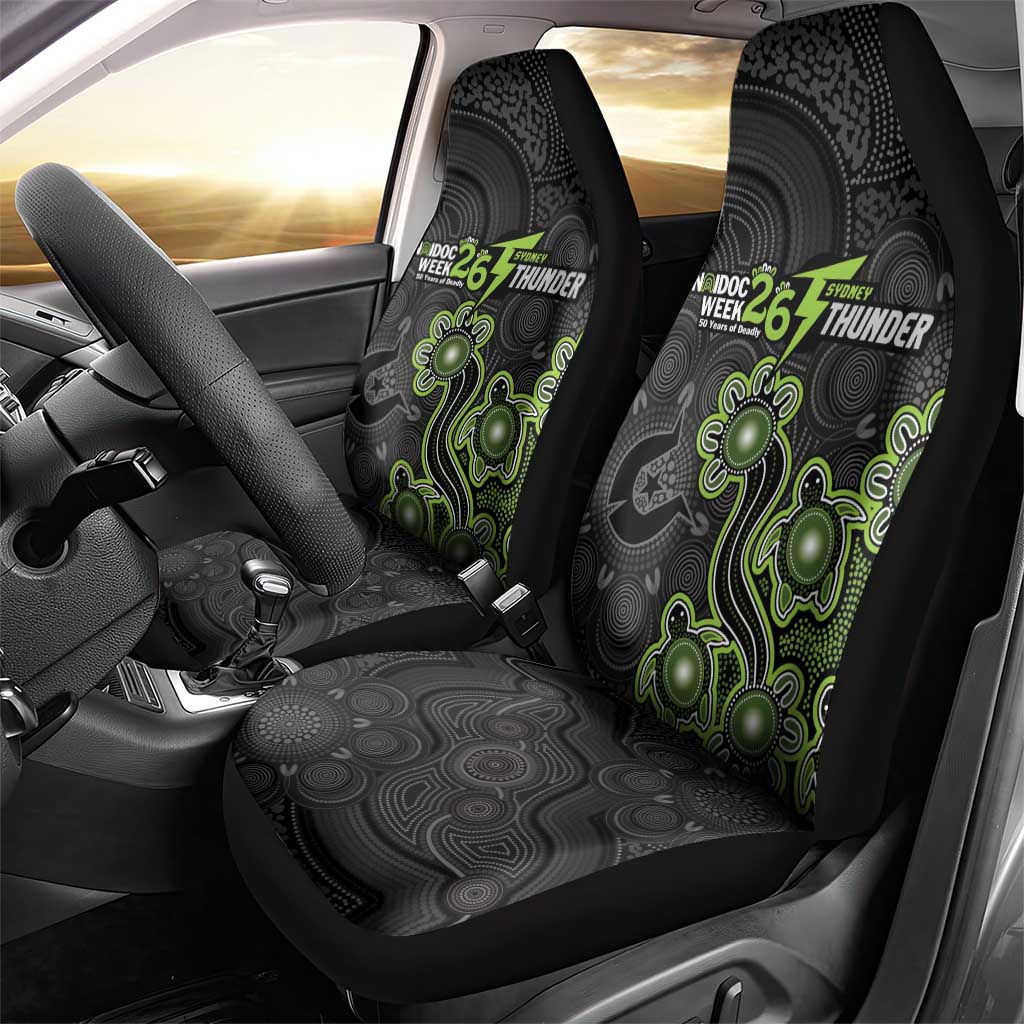 Sydney Thunder NAIDOC Week 2026 Car Seat Cover Sea Turtles Aboriginal Art