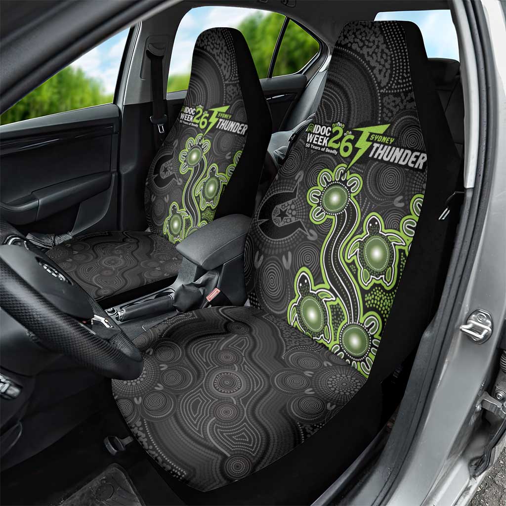 Sydney Thunder NAIDOC Week 2026 Car Seat Cover Sea Turtles Aboriginal Art