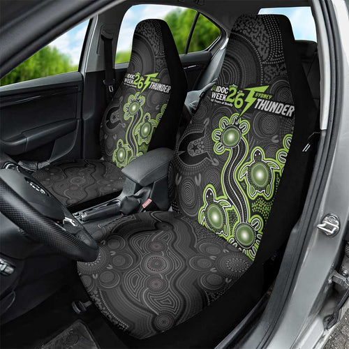 Sydney Thunder NAIDOC Week 2026 Car Seat Cover Sea Turtles Aboriginal Art