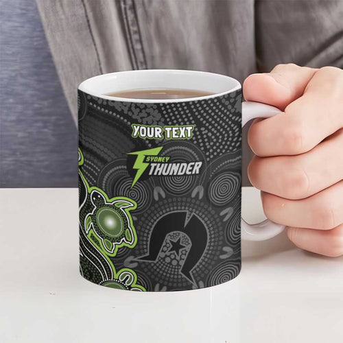 Personalised Sydney Thunder NAIDOC Week 2026 Ceramic Mug Sea Turtles Aboriginal Art