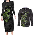 Personalised Sydney Thunder NAIDOC Week 2026 Couples Matching Long Sleeve Bodycon Dress and Long Sleeve Button Shirt Sea Turtles Aboriginal Art