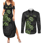 Personalised Sydney Thunder NAIDOC Week 2026 Couples Matching Summer Maxi Dress and Long Sleeve Button Shirt Sea Turtles Aboriginal Art