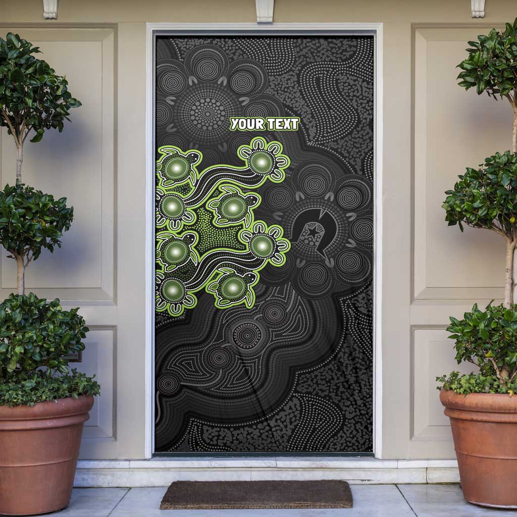 Personalised Sydney Thunder NAIDOC Week 2026 Door Cover Sea Turtles Aboriginal Art