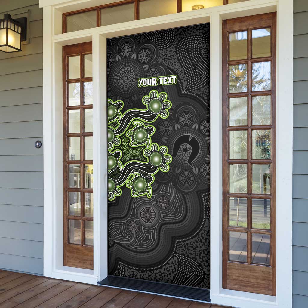 Personalised Sydney Thunder NAIDOC Week 2026 Door Cover Sea Turtles Aboriginal Art