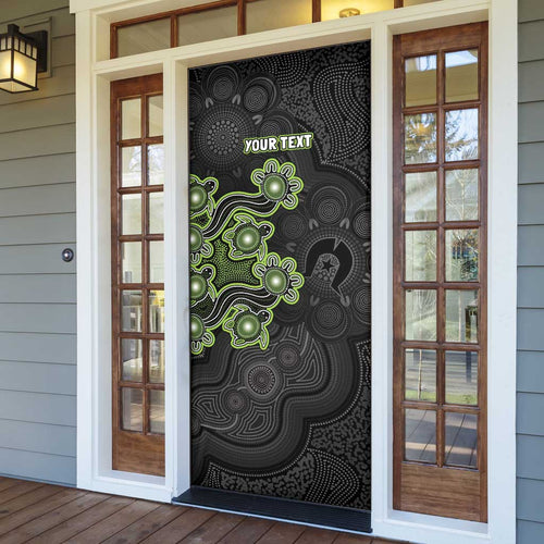 Personalised Sydney Thunder NAIDOC Week 2026 Door Cover Sea Turtles Aboriginal Art