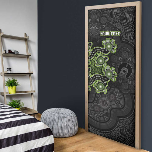 Personalised Sydney Thunder NAIDOC Week 2026 Door Cover Sea Turtles Aboriginal Art