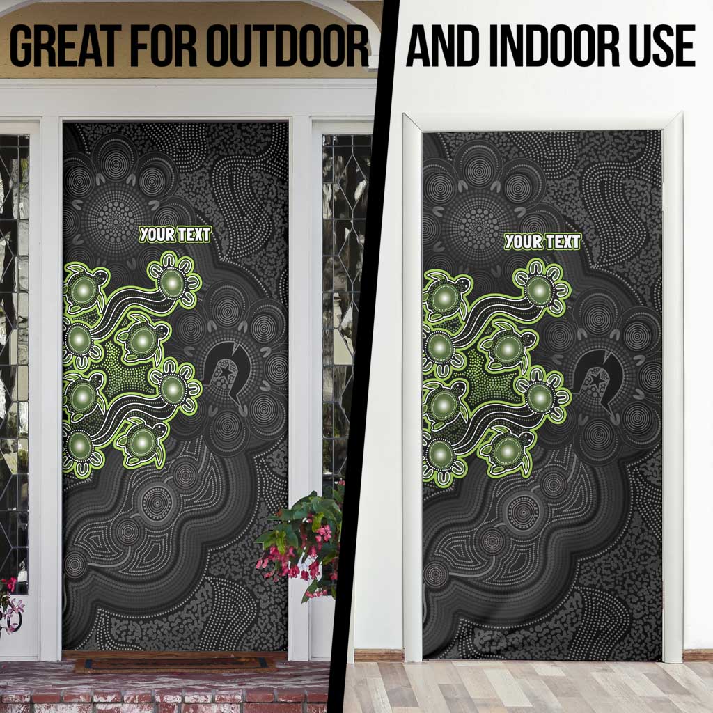 Personalised Sydney Thunder NAIDOC Week 2026 Door Cover Sea Turtles Aboriginal Art