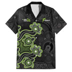 Personalised Sydney Thunder NAIDOC Week 2026 Family Matching Off The Shoulder Long Sleeve Dress and Hawaiian Shirt Sea Turtles Aboriginal Art