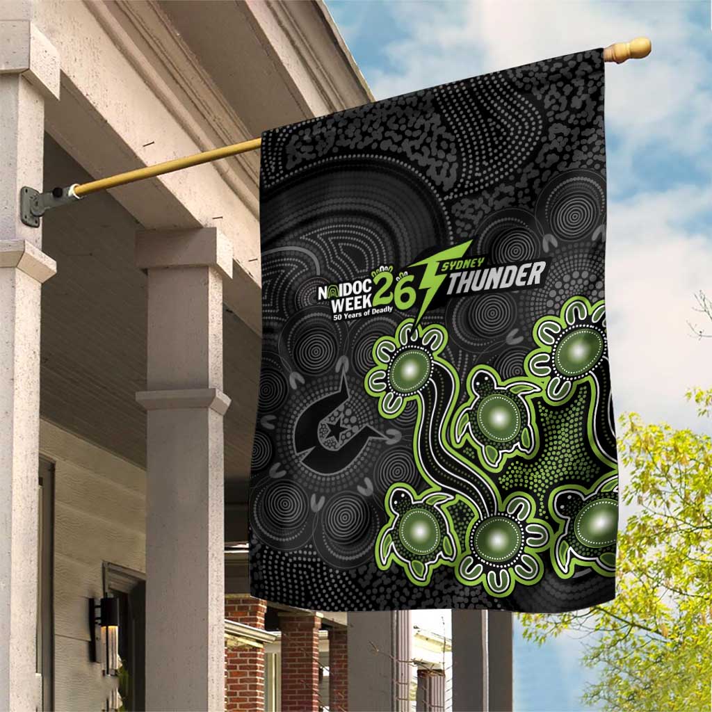 Sydney Thunder NAIDOC Week 2026 Garden Flag Sea Turtles Aboriginal Art