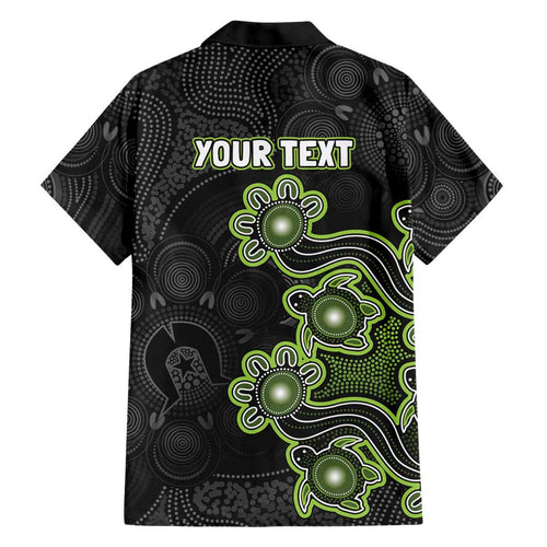 Personalised Sydney Thunder NAIDOC Week 2026 Hawaiian Shirt Sea Turtles Aboriginal Art