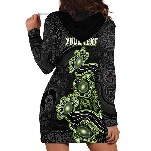 Personalised Sydney Thunder NAIDOC Week 2026 Hoodie Dress Sea Turtles Aboriginal Art