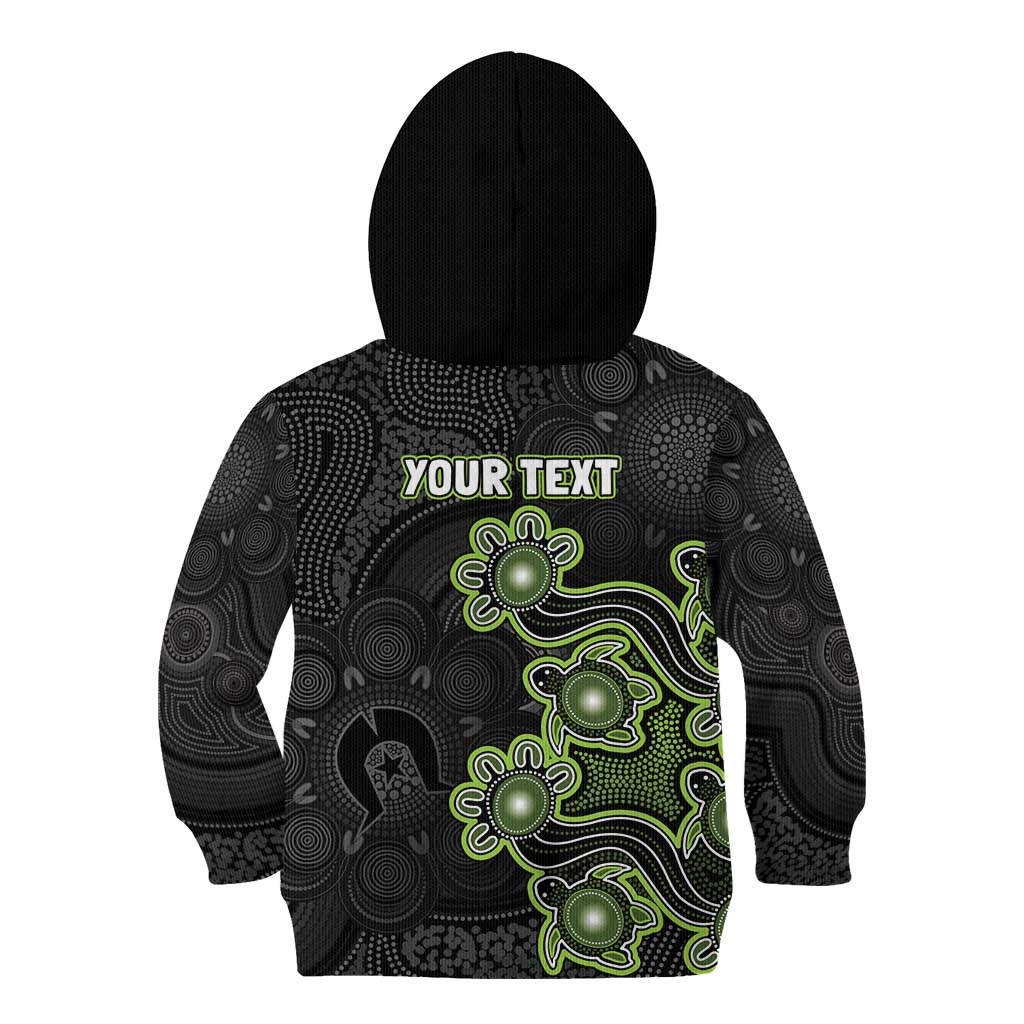 Personalised Sydney Thunder NAIDOC Week 2026 Kid Hoodie Sea Turtles Aboriginal Art