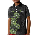 Personalised Sydney Thunder NAIDOC Week 2026 Kid Polo Shirt Sea Turtles Aboriginal Art