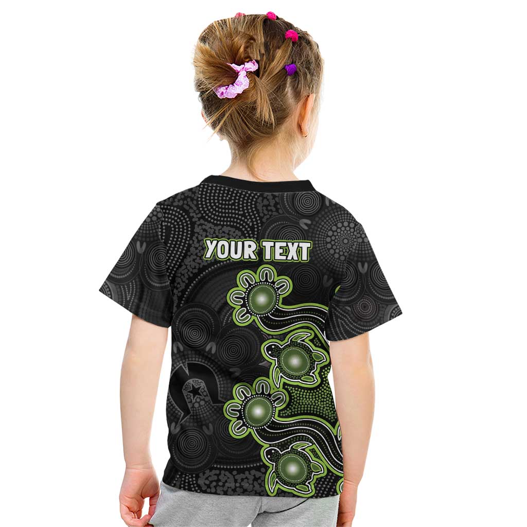 Personalised Sydney Thunder NAIDOC Week 2026 Kid T Shirt Sea Turtles Aboriginal Art