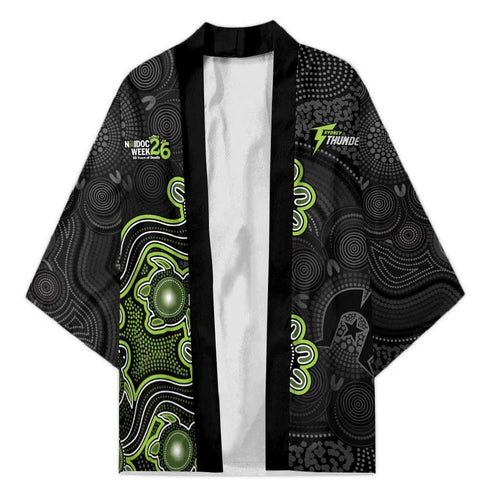Personalised Sydney Thunder NAIDOC Week 2026 Kimono Sea Turtles Aboriginal Art
