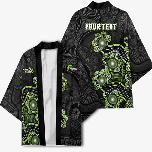 Personalised Sydney Thunder NAIDOC Week 2026 Kimono Sea Turtles Aboriginal Art