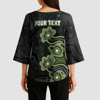 Personalised Sydney Thunder NAIDOC Week 2026 Kimono Sleeve Blouse Sea Turtles Aboriginal Art