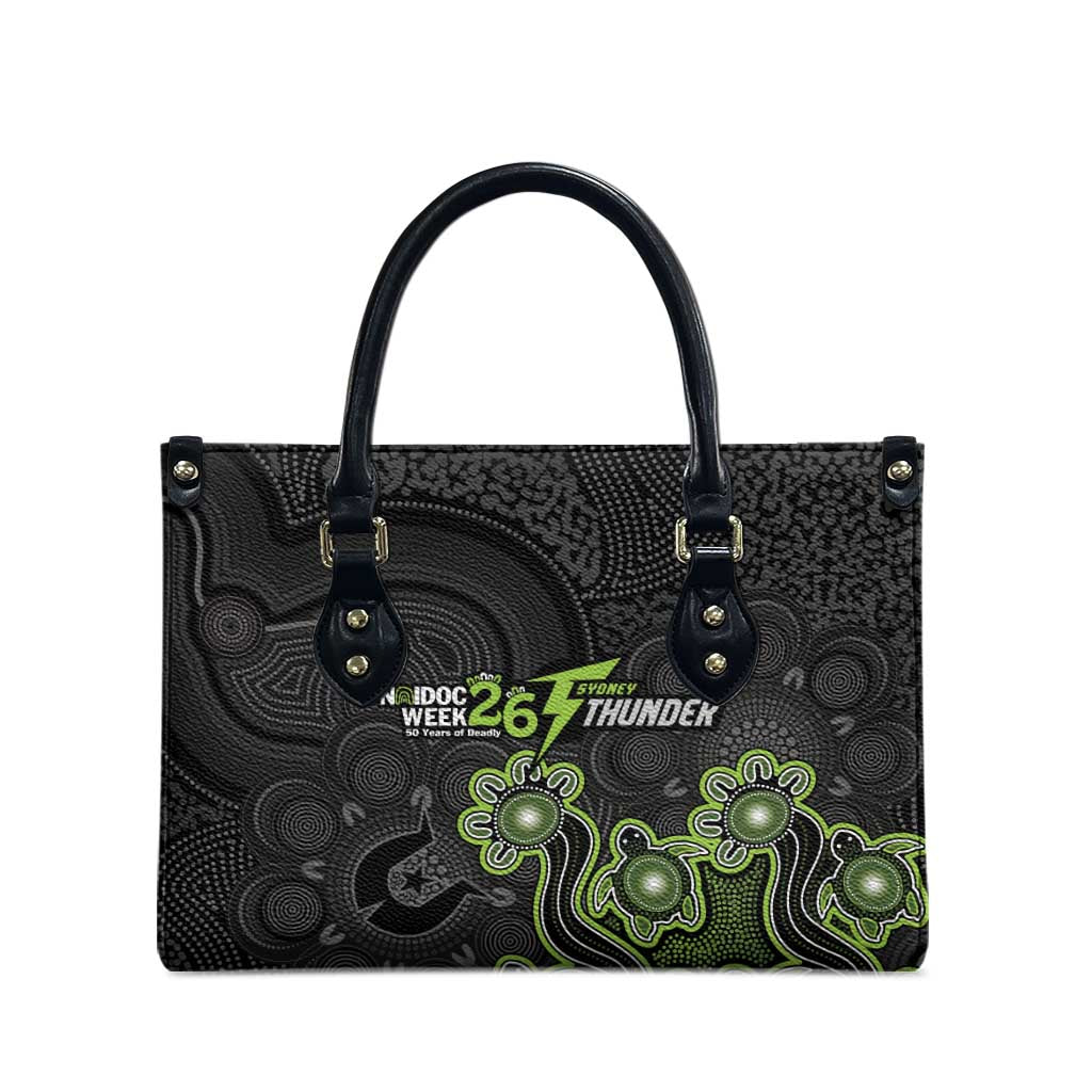 Sydney Thunder NAIDOC Week 2026 Leather Bag Sea Turtles Aboriginal Art
